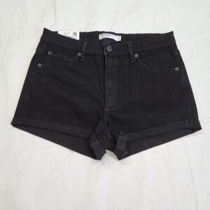 Garage Demin Size 09 Women's Black Denim Shorts